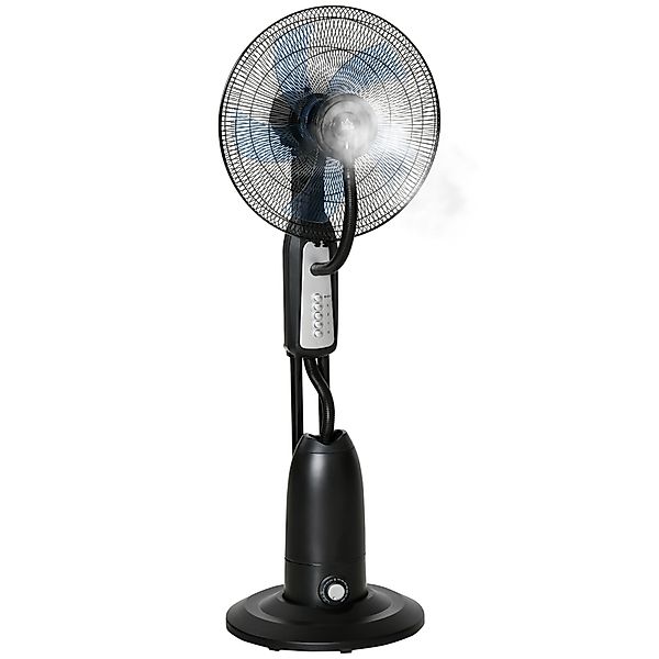 HOMCOM Standventilator mit Wasserzerstäuber 2,8L, Nebelfunktion, verstellba günstig online kaufen