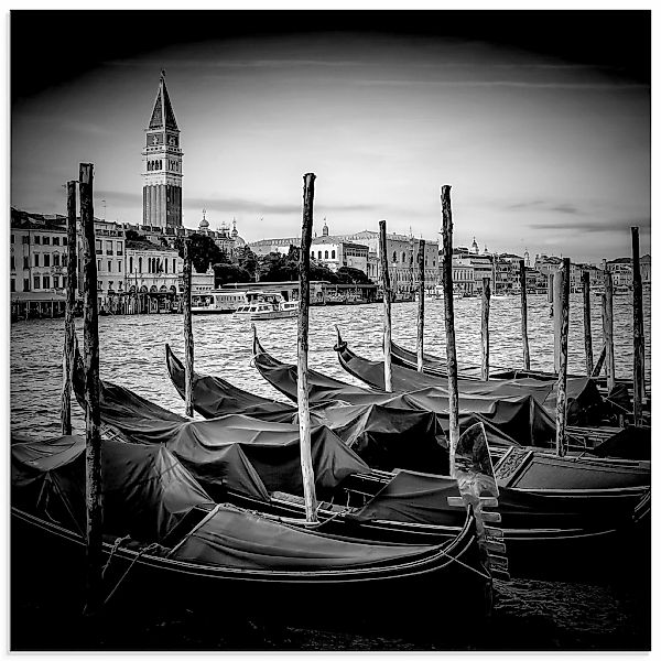 Artland Glasbild "Venedig Canal Grande & Markusturm II", Italien, (1 St.), günstig online kaufen