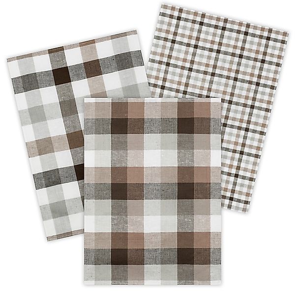 Kracht Geschirrtuch Landhaus, (Set, 3-tlg., Set), günstig online kaufen