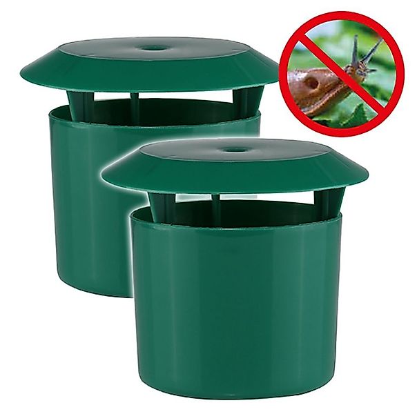 Gravidus Schneckenzaun 2er Set Schneckenfalle Schneckeneimer günstig online kaufen