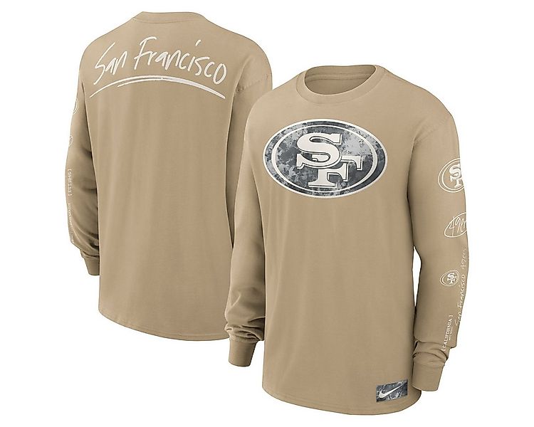 Nike T-Shirt Nike T-Shirt San Francisco 49er Nike Long Sleeve Max 90 günstig online kaufen