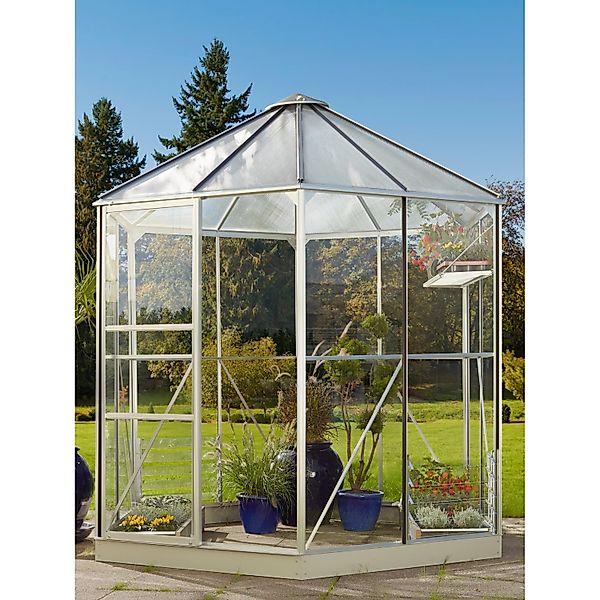 Vitavia Gewächshaus Hera 4500 Alu 4,5 m² inkl. Fundament günstig online kaufen