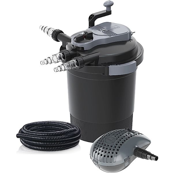 Heissner Druckfilter-Set FPU 10000 mit UVC-Klärer für Teiche bis 10.000, günstig online kaufen
