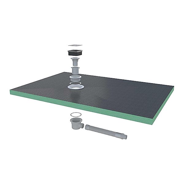 AICA 120x80cm XPS Platten 4cm Duschwanne Duschtasse Duschplatte Fliesenplat günstig online kaufen