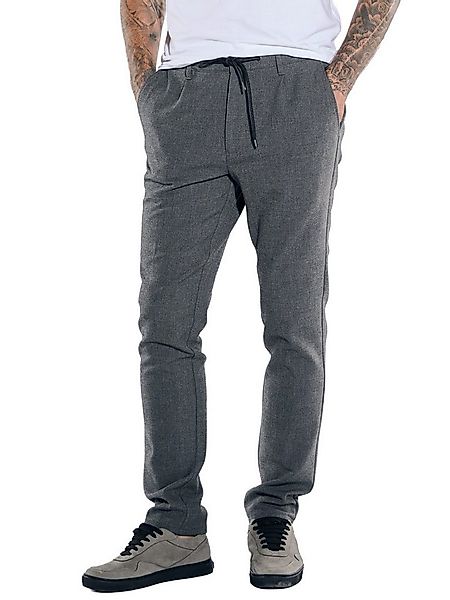 emilio adani Stoffhose emilio adani Herren Chino mit Tunnelzug, Dunkelgrau günstig online kaufen