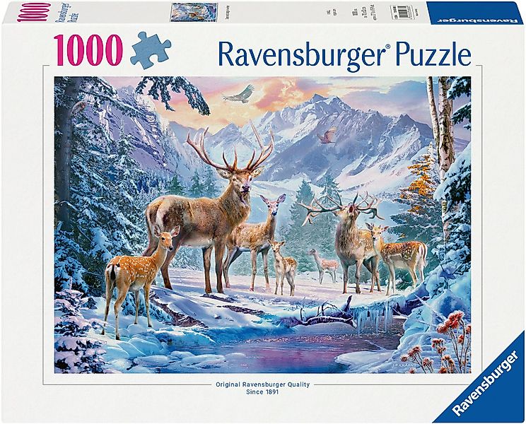 Ravensburger Puzzle Rehe und Hirsche im günstig online kaufen