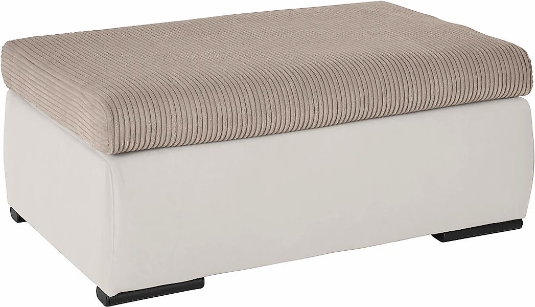 Home affaire Polsterhocker "Win, B: 97 cm - OTTO. Verlässliche Qualität." m günstig online kaufen