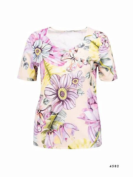 efixelle T-Shirt T-Shirt Efixelle multi floral günstig online kaufen