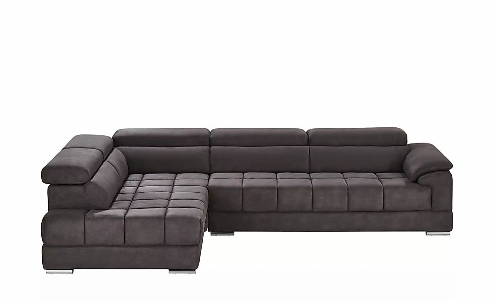 uno Ecksofa Mikrofaser Isabeli ¦ grau ¦ Maße (cm): B: 299 H: 72 T: 211.0 Po günstig online kaufen