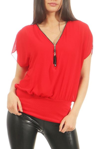 malito more than fashion Chiffonbluse 6298 günstig online kaufen