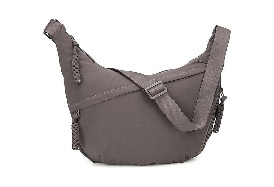 LuxusKollektion Schultertasche Halbmond Umhängetasche Nylon Groß Crossbody günstig online kaufen
