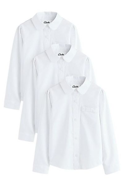 Clarks Langarmhemd Clarks Langarmblusen mit Schleife, 3er-Pack (3-tlg) günstig online kaufen
