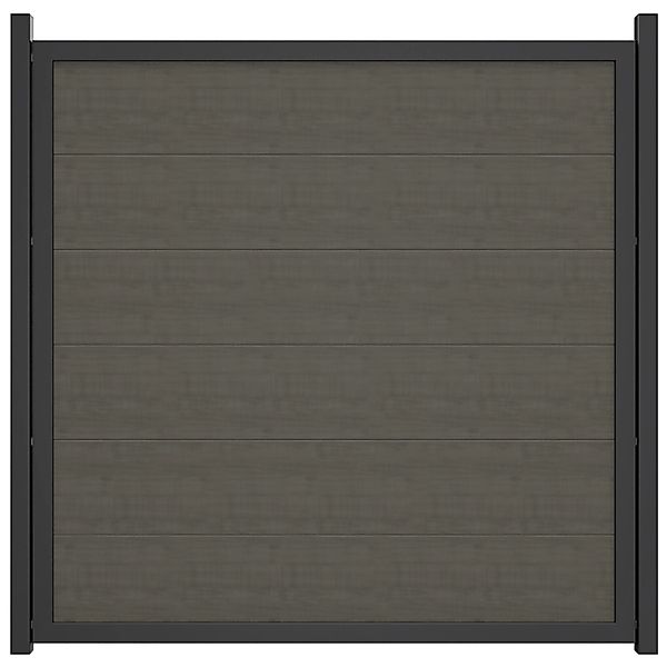 GroJa Hauptelement BasicLine Nova Quadratisch 180 cm x 180 cm Grey Ash Cut günstig online kaufen