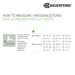 Bauerfeind Sportsocken Run Ultralight Mid Cut günstig online kaufen