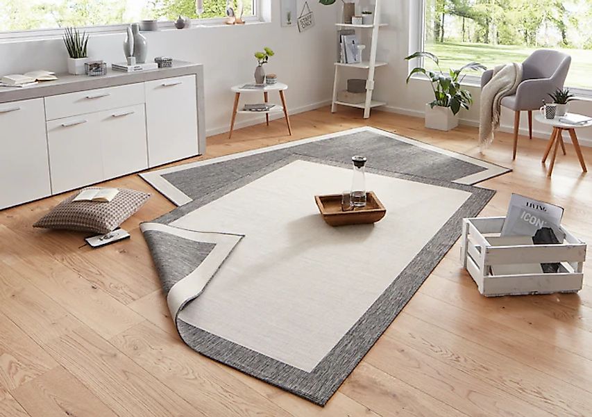 HANSE Home Teppich »Panama Wendeteppich«, rechteckig, 5 mm Höhe, In-& Outdo günstig online kaufen