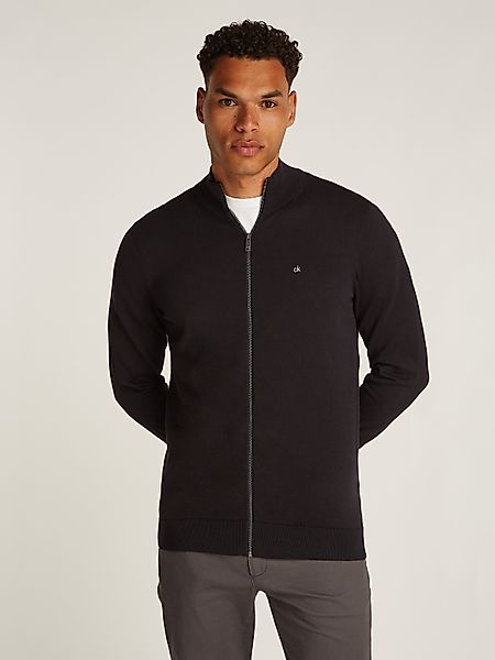 Calvin Klein Stehkragenpullover COTTON SILK BLEND günstig online kaufen