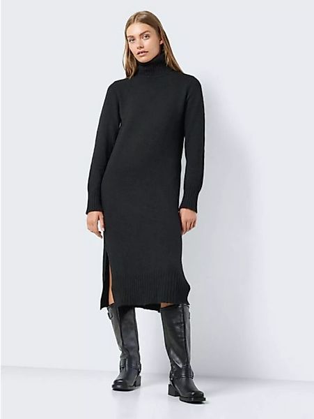 Noisy may Strickkleid Strick Kleid Rollkragen Langarm Basic Long Dress NMVI günstig online kaufen