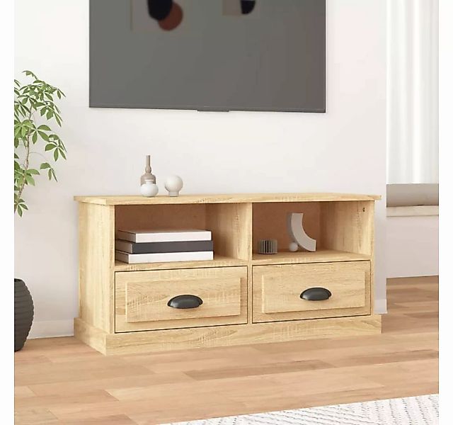 furnicato TV-Schrank Sonoma-Eiche 93x35,5x45 cm Holzwerkstoff günstig online kaufen