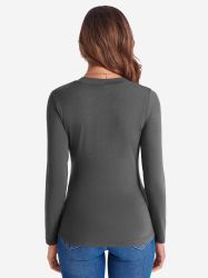 Imily Bela T-Shirt Damen Langärmliges Top günstig online kaufen