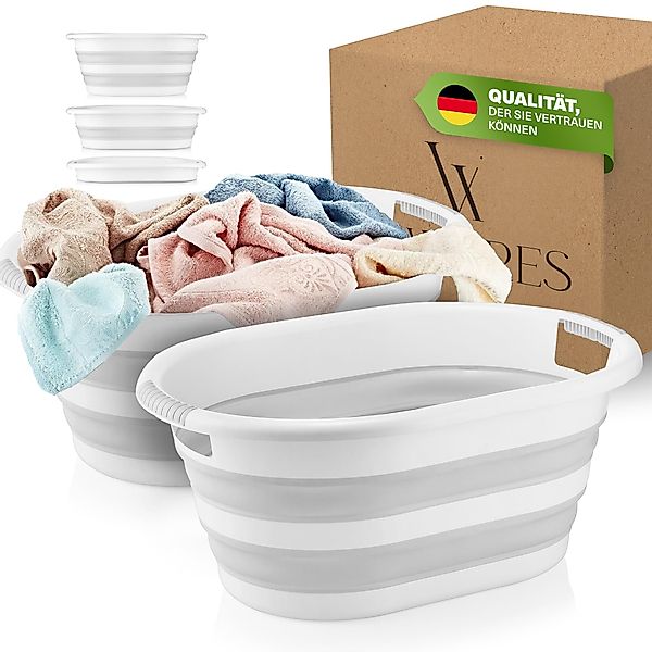 Viwares Wäschekorb Wäschekorb 25L 2er Set, günstig online kaufen