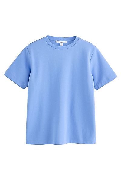 Next T-Shirt Schweres T-Shirt mit Rundhalsausschnitt (1-tlg) günstig online kaufen