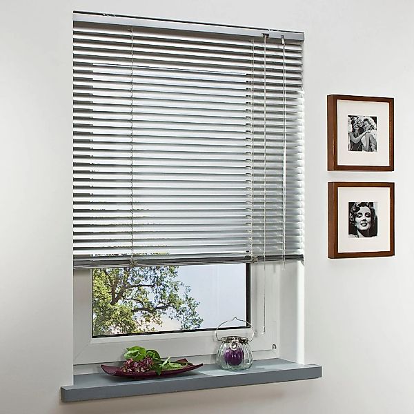 Liedeco Jalousie Aluminium-Jalousie, mit Bohren, freihängend, günstig online kaufen