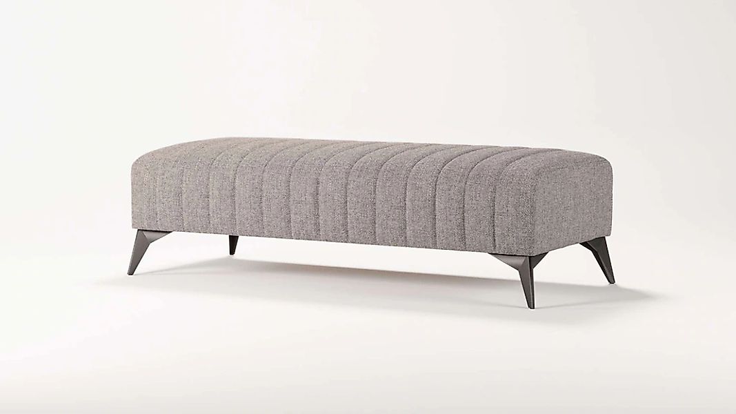 Places of Style Polsterhocker "MATTHEW Sitzhocker XXL, Maße B/T/H: 140/60/4 günstig online kaufen