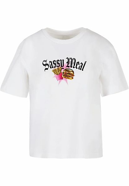 Miss Tee T-Shirt "Miss Tee Damen Sassy Meal Tee" 1 Stk. tlg. günstig online kaufen