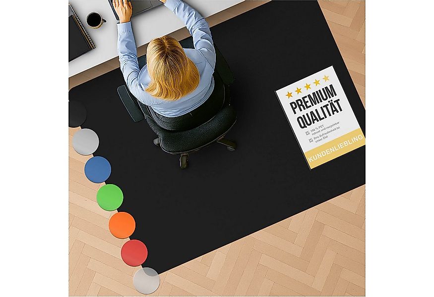 Nova Forma Bodenschutzmatte CHROMA, bunte Stuhlmatte in Trendfarben - Boden günstig online kaufen