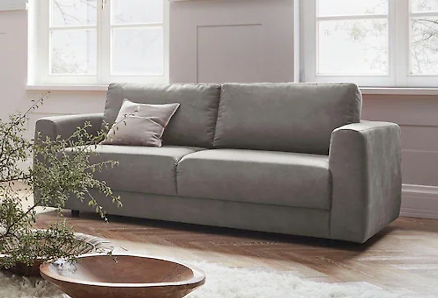 Home affaire 2-Sitzer »Hobro« in 3 Bezugsqualitäten in vielen Farben, Desig günstig online kaufen