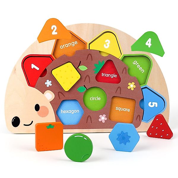 CLTYQ Lernspielzeug Kinder Holzpuzzle mit Rätsel günstig online kaufen