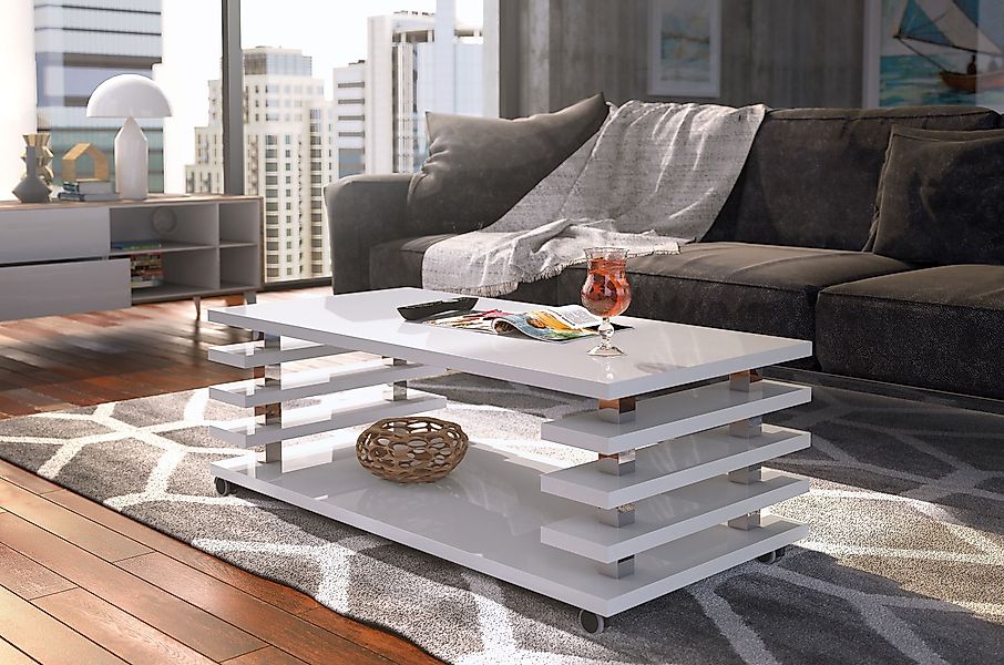 designimpex Couchtisch Design Couchtisch DC-3 Wohnzimmertisch günstig online kaufen