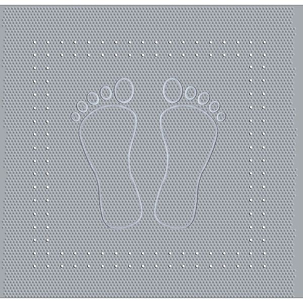 Kleine Wolke Badaccessoire-Set Duscheinlage "Foot", Uni günstig online kaufen