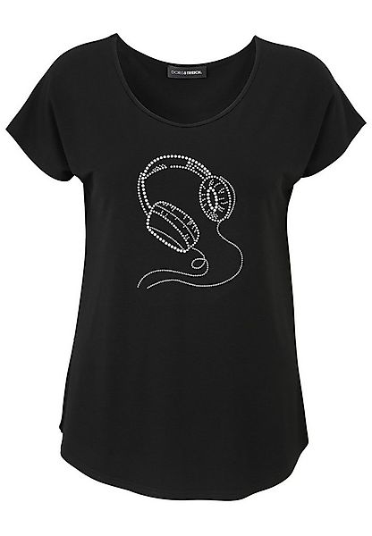 Doris Streich Rundhalsshirt (1-tlg) mit dekorativen Motiv günstig online kaufen