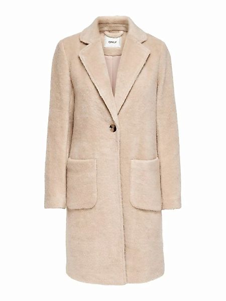 ONLY Klassischer Mantel Damen Beige günstig online kaufen