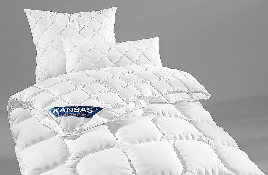 fan Microfaserbettdecke "Kansas" 4-Jahreszeiten Füllung Polyesterfaser 1 tl günstig online kaufen