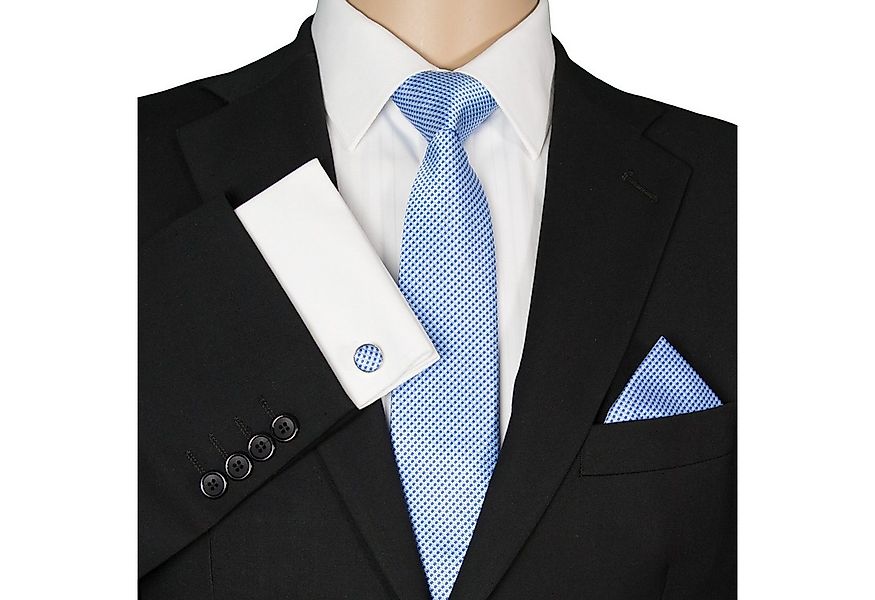 GASSANI Krawatte Karo Hochzeitskrawatte Tuch Festlich Schmal, Herren-Schlip günstig online kaufen