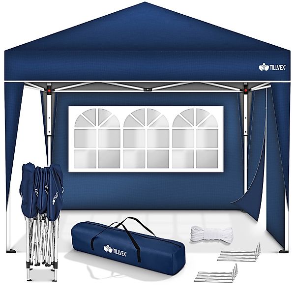 tillvex Partyzelt tillvex® Pavillon 3x3m Wasserdicht günstig online kaufen