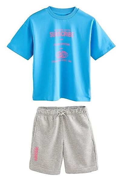 Next T-Shirt & Shorts T-Shirt und Shorts aus 100 % Baumwolle, Set (2-tlg) günstig online kaufen