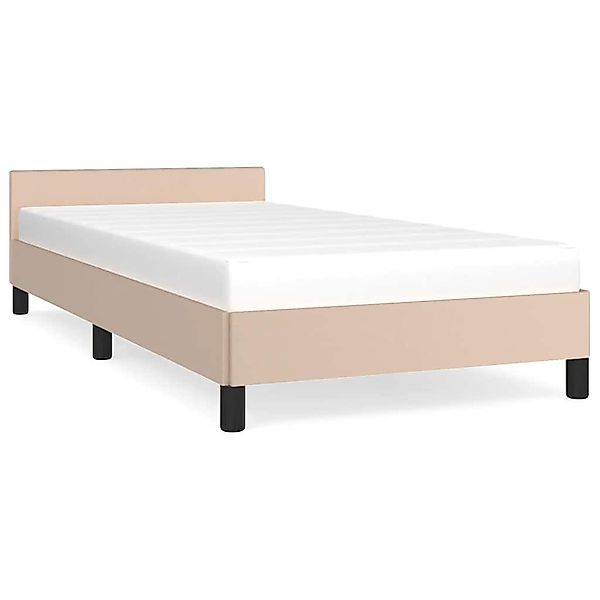 vidaXL Bett Bettgestell mit Kopfteil ohne günstig online kaufen