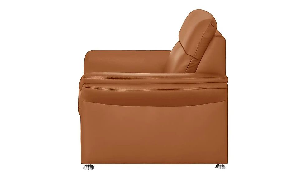 meinSofa Ledersessel Leder Manon ¦ orange ¦ Maße (cm): B: 98 H: 94 T: 92.0 günstig online kaufen