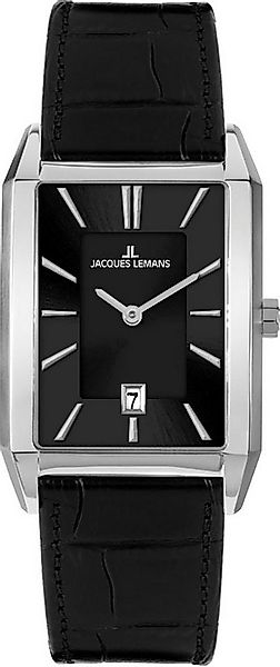 Jacques Lemans Quarzuhr Torino 1-2160.1B, Armbanduhr, Herrenuhr, Lederarmba günstig online kaufen