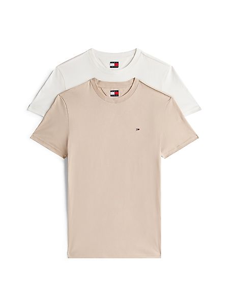 Tommy Jeans Rundhalsshirt "TJM XSLIM 2PACK JERSEY TEE EXT" Packung, 2er-Pac günstig online kaufen
