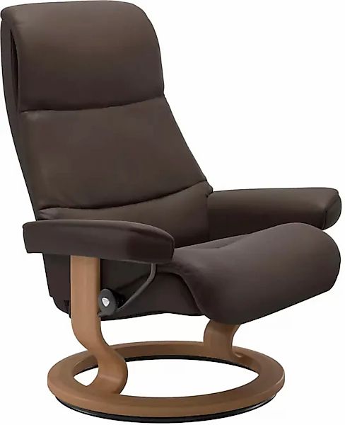 Stressless® Relaxsessel »View«, mit Classic Base, Größe M,Gestell Eiche günstig online kaufen