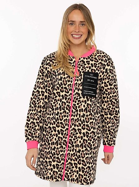 Zwillingsherz Kurzmantel ""Leo Love"" mit Patch, Reißverschluß, elastische günstig online kaufen