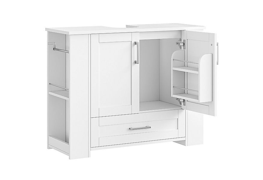 Homfa Waschbeckenunterschrank Unterschrank Badezimmerschrank 1 Schublade, 2 günstig online kaufen