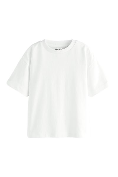 Next T-Shirt Einfaches T-Shirt aus 100 % günstig online kaufen