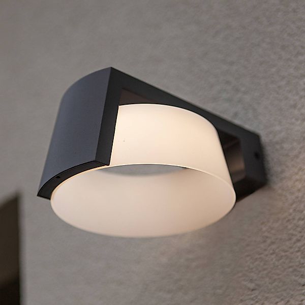 LUTEC LED Außen-Wandleuchte "MOON" LED-Modul 1 Stk. günstig online kaufen
