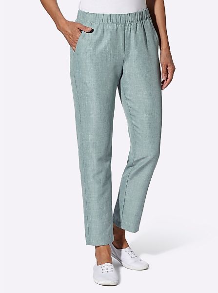 Sieh an! Jerseyhose Schlupfhose Innenbeinlänge ca.71 günstig online kaufen