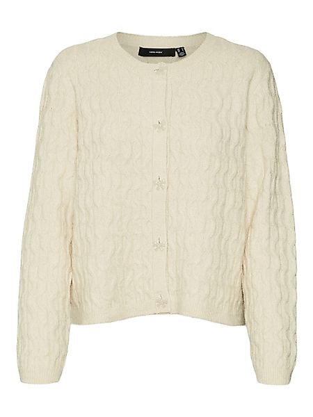 Vero Moda Strickjacke VMELYA LS O-NECK günstig online kaufen